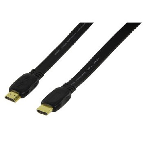 Cablu HDMI 1.4 19p-19p cu ethernet 3m plat Cablu HDMI 1.4 19p-19p cu ethernet 3m plat