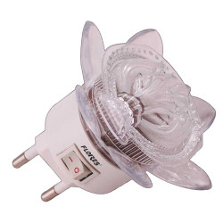 Lampa veghe floare cu intrerupator Lampa veghe floare cu intrerupator