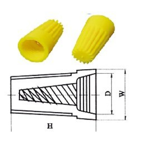 Conector fire rasucire SP4 set100 Conector fire rasucire SP4 set100