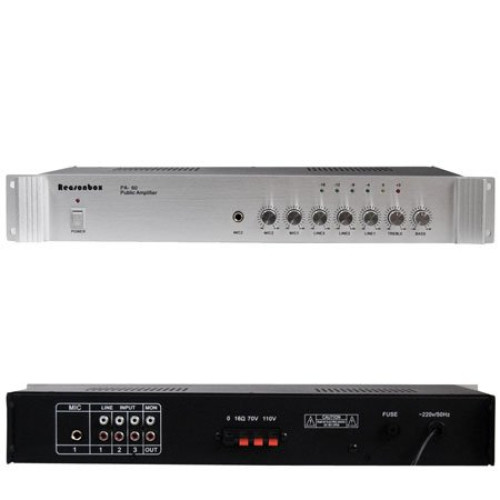 Amplificator linie 100V 60W USB/SD Amplificator linie 100V 60W USB/SD
