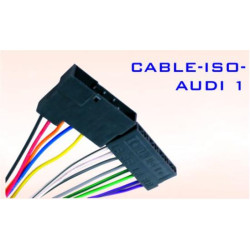 Conector auto ISO-AUDI 1 Conector auto ISO-AUDI 1