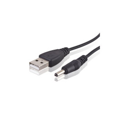 Cablu alimentare USB la DC 3.5mmx1.35mm 0,5m Cablu alimentare USB la DC 3.5mmx1.35mm 0,5m