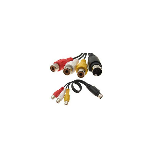 Cablu 9pin la 3RCA