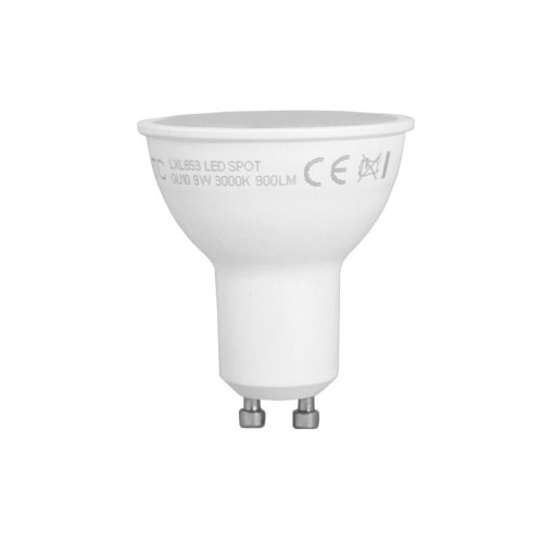 Bec spot GU10 9W alb cald Bec spot GU10 9W alb cald