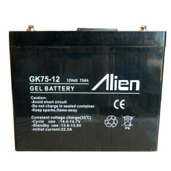 Acumulator gel 12V 75A Alien Acumulator gel 12V 75A Alien