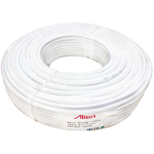 Cablu electric MYYM 3x1.5mm2 100m alb Cablu electric MYYM 3x1.5mm2 100m alb