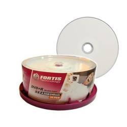 DVD+R DualLayer Fortis printabil 8x DVD+R DualLayer Fortis printabil 8x