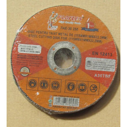 Disc pentru taiat metal de (115MMx1MMx22.2MM) Disc pentru taiat metal de (115MMx1MMx22.2MM)