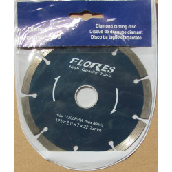 Disc diamantat intrerupt ZAY-CO de 125MM Disc diamantat intrerupt ZAY-CO de 125MM