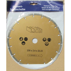 Disc diamantat intrerupt ZAY-CO de 230MM Disc diamantat intrerupt ZAY-CO de 230MM