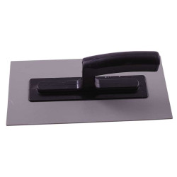 Gletiera inox cu zimti maner plastic de (125MMx270MM) Gletiera inox cu zimti maner plastic de (125MMx270MM)