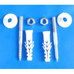Holsurub cu diblu pentru prindere lavoar (10MMx10CM) Holsurub cu diblu pentru prindere lavoar (10MMx10CM)