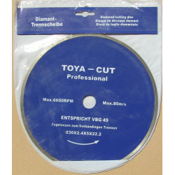 Disc diamantat continuu ZAY-CO de 230MM Disc diamantat continuu ZAY-CO de 230MM