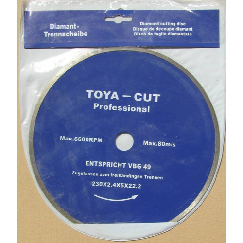 Disc diamantat continuu ZAY-CO de 230MM Disc diamantat continuu ZAY-CO de 230MM
