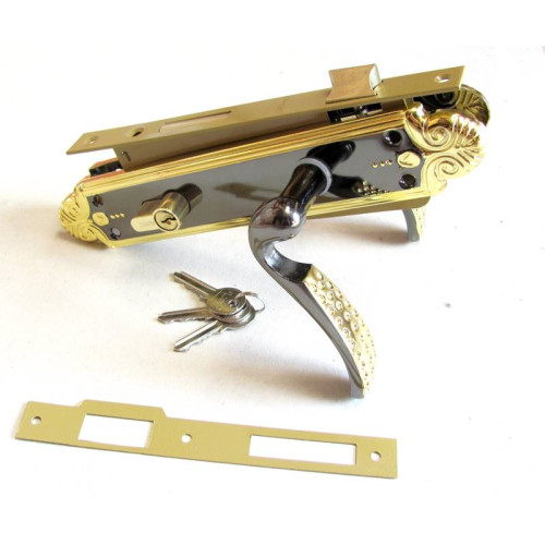 Broasca completa pe butuc galben antic de (85MMx40MM)